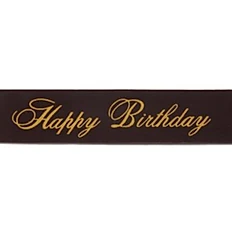 HAPPY BIRTHDAY PLAQUE