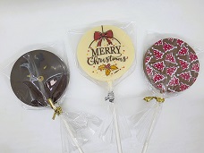 Chocolate lollipops