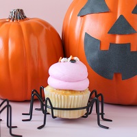 12 Large Halloween Cupcakes