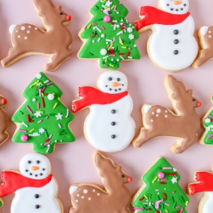 6 Christmas Sugar Cookies