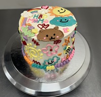 Doodle cake 4