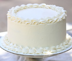 Vanilla butter cream cake