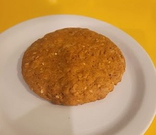 Vegan Oatmeal/Ginger Cookie
