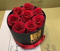 Preserved roses box